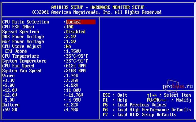  Hardware Monitor Setup