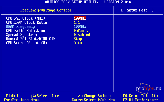  Frequency/Voltage Control