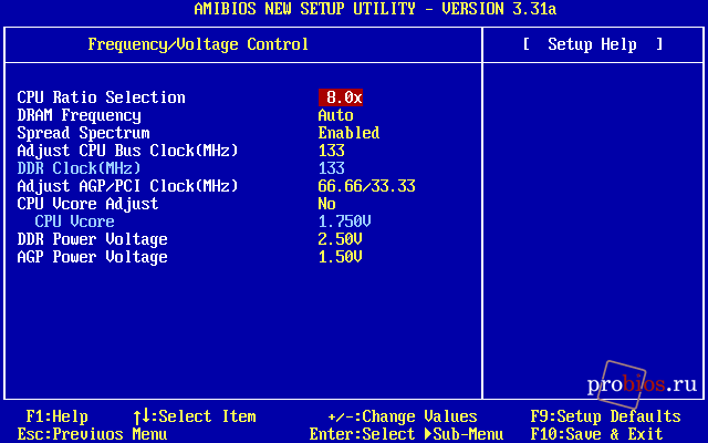  Frequency/Voltage Control