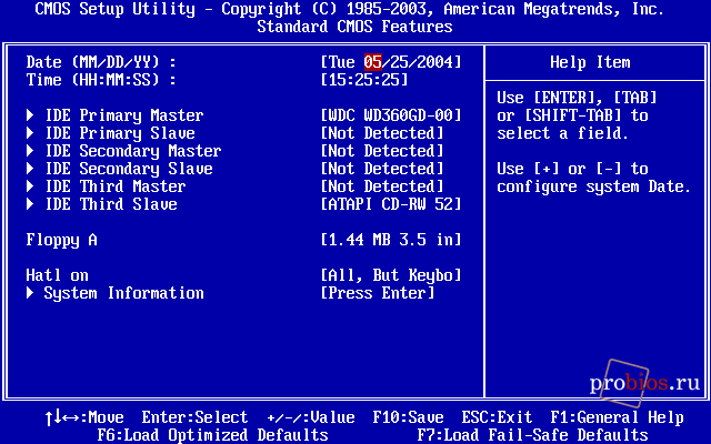  Standard CMOS Features