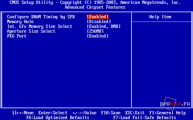  Advanced Chipset Features