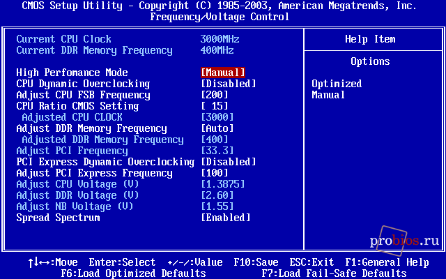  Frequency/Voltage Control