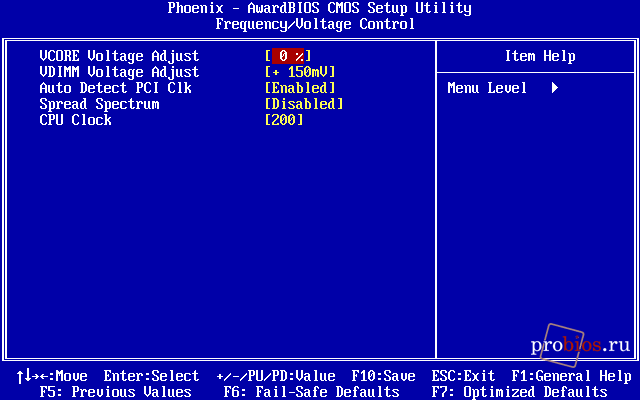  Frequency/Voltage Control